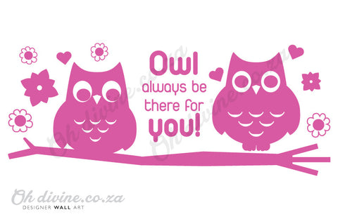 Owls Wall Decal