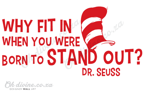 Dr. Seuss Big Wall Decal