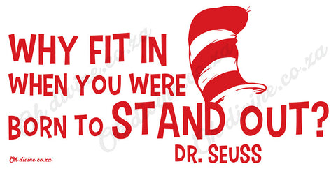 Dr. Seuss Smaller Wall Decal