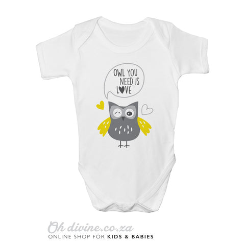 OWL Baby Grow