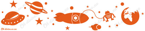 Set A - Space Wall decal