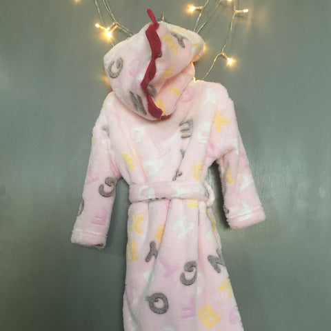 Toddler Girl's Dragon Gown (Pink)